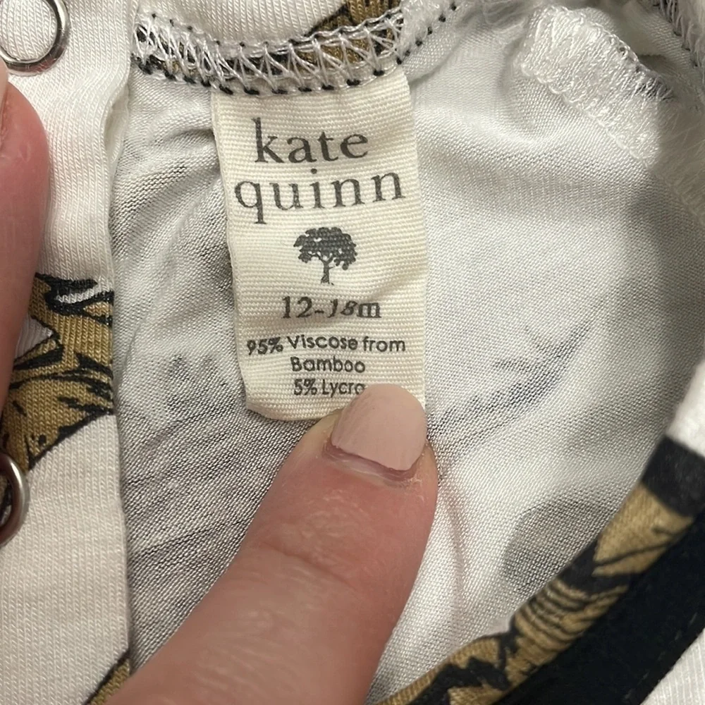 Kate Quinn Varsity Sleeve Dino Romper